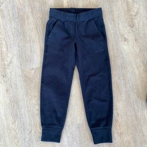 REI kids charcoal fleece pants